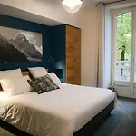 Aiguille Verte & ホテル シャモニー